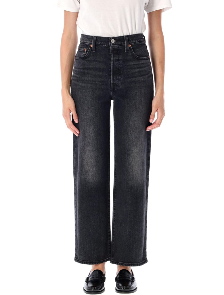 ribcage straight ankle jeans by Selfnex