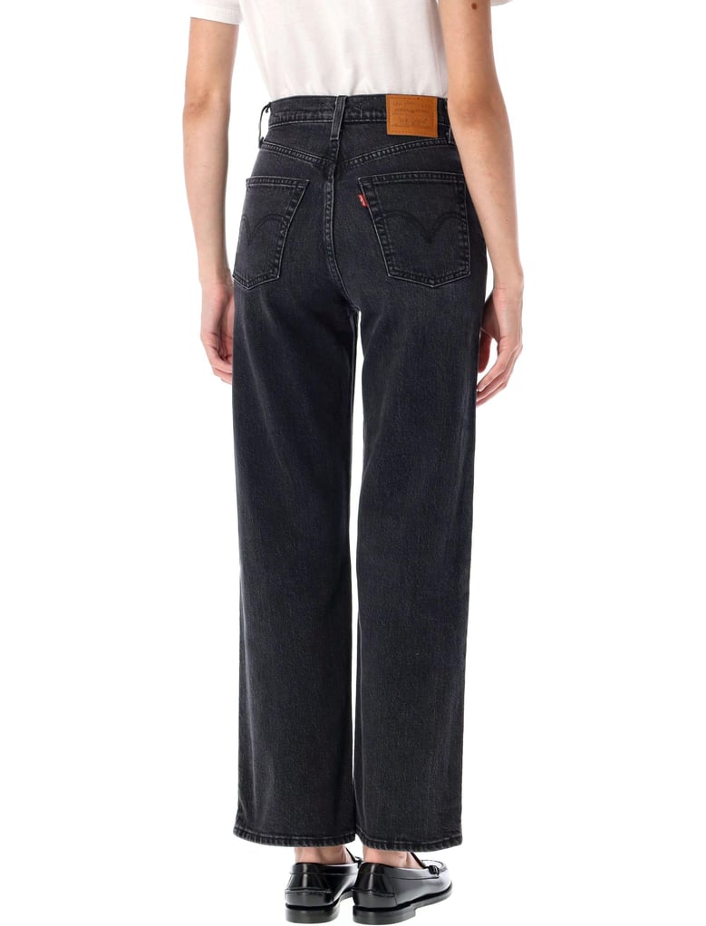 ribcage straight ankle jeans by Selfnex