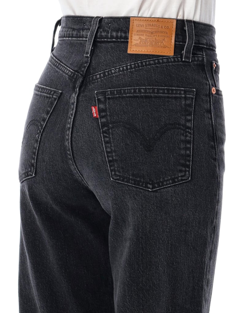 ribcage straight ankle jeans by Selfnex