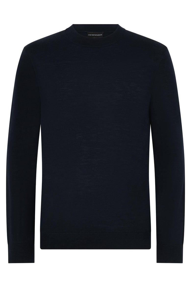 wool blend pullover by Selfnex