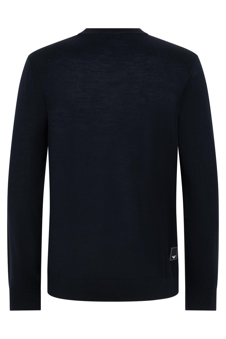 wool blend pullover by Selfnex