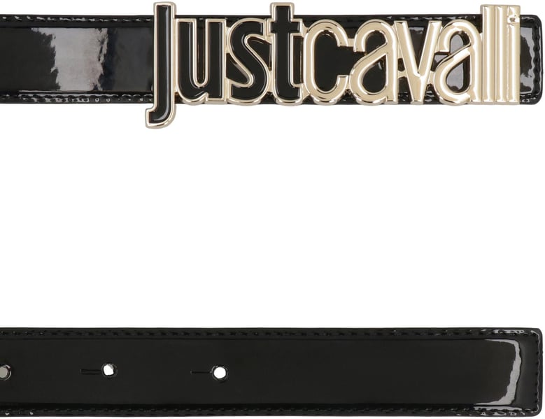 jc patent leather belt by Selfnex