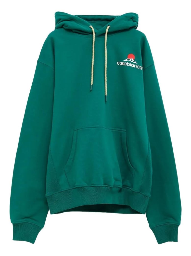 casablanca montagne printed hoodie by Selfnex