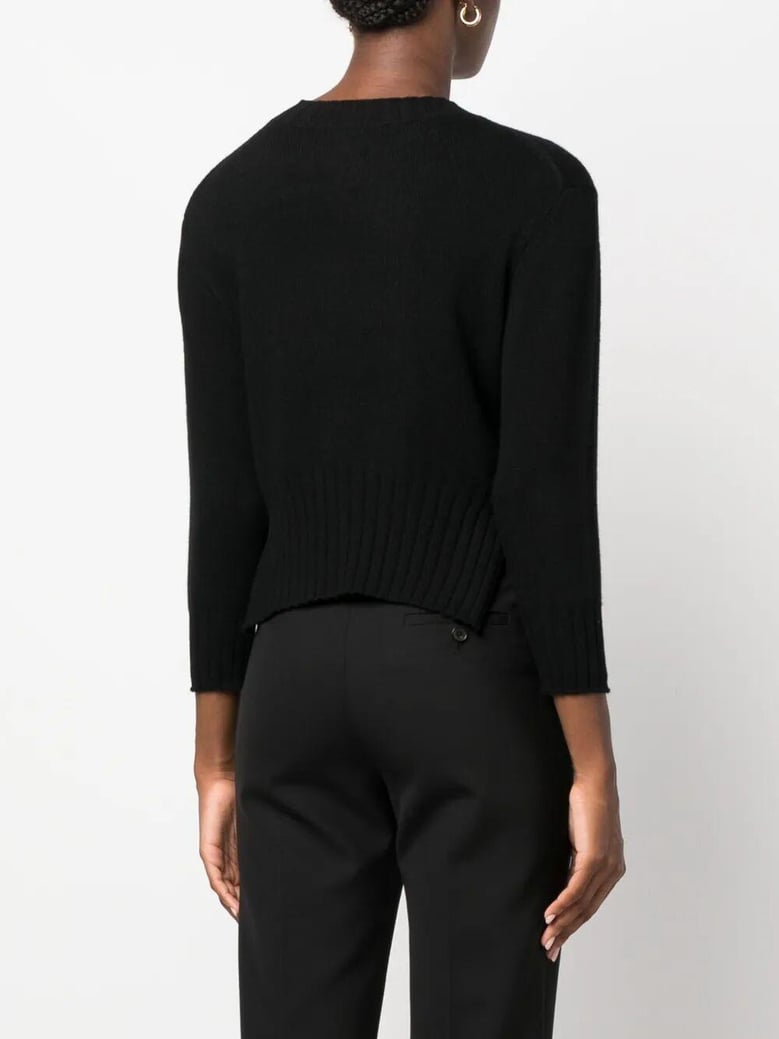 mora lds cropped sweater by Selfnex