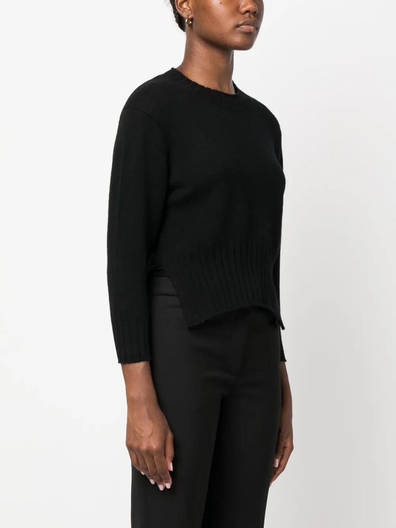 mora lds cropped sweater by Selfnex