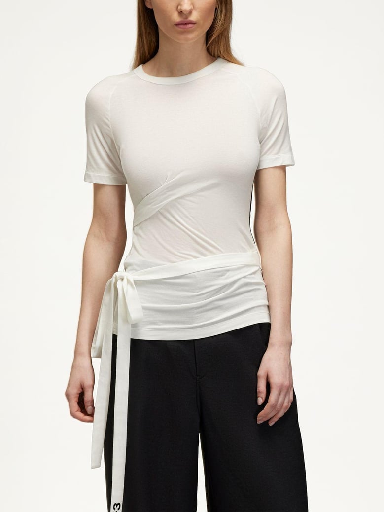 t-shirt with laces by Selfnex