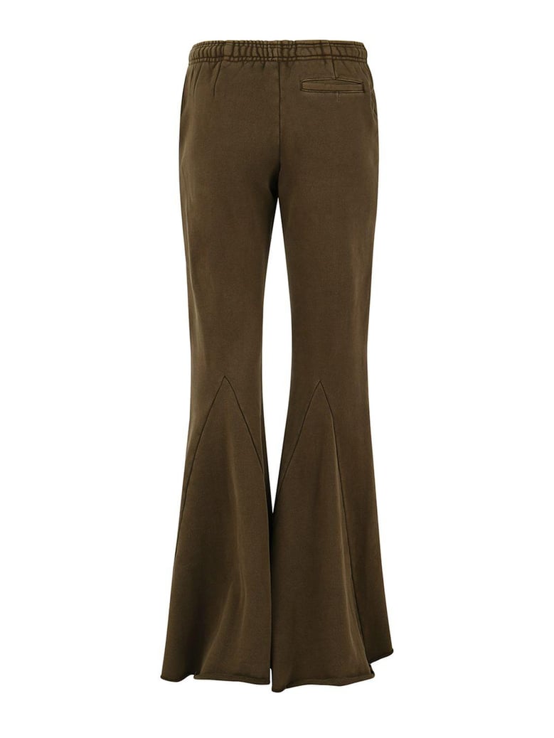 heavy flare brunette pants by Selfnex