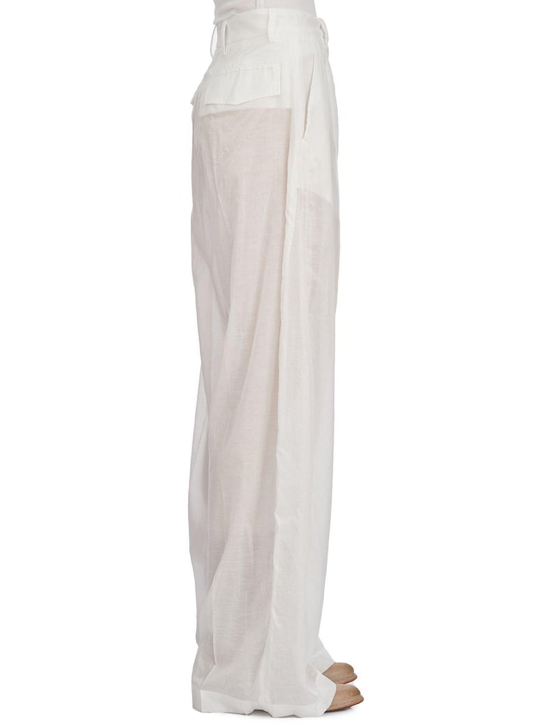 billie cotton and tencel trousers by Selfnex