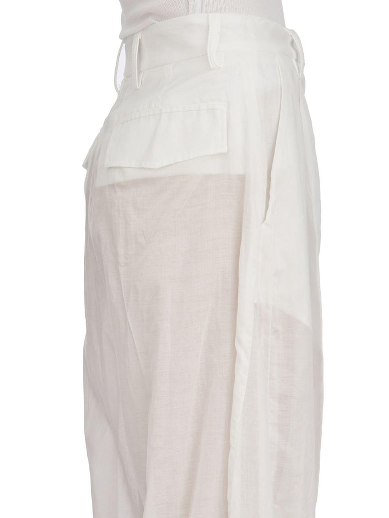 billie cotton and tencel trousers by Selfnex