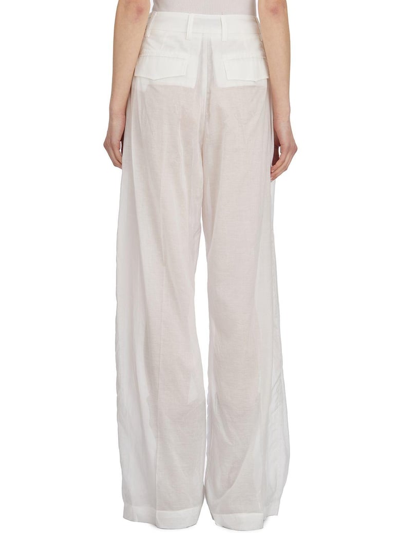 billie cotton and tencel trousers by Selfnex