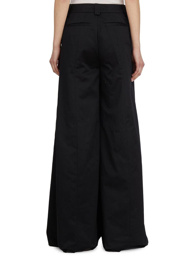 alma gabardina black trousers by Selfnex