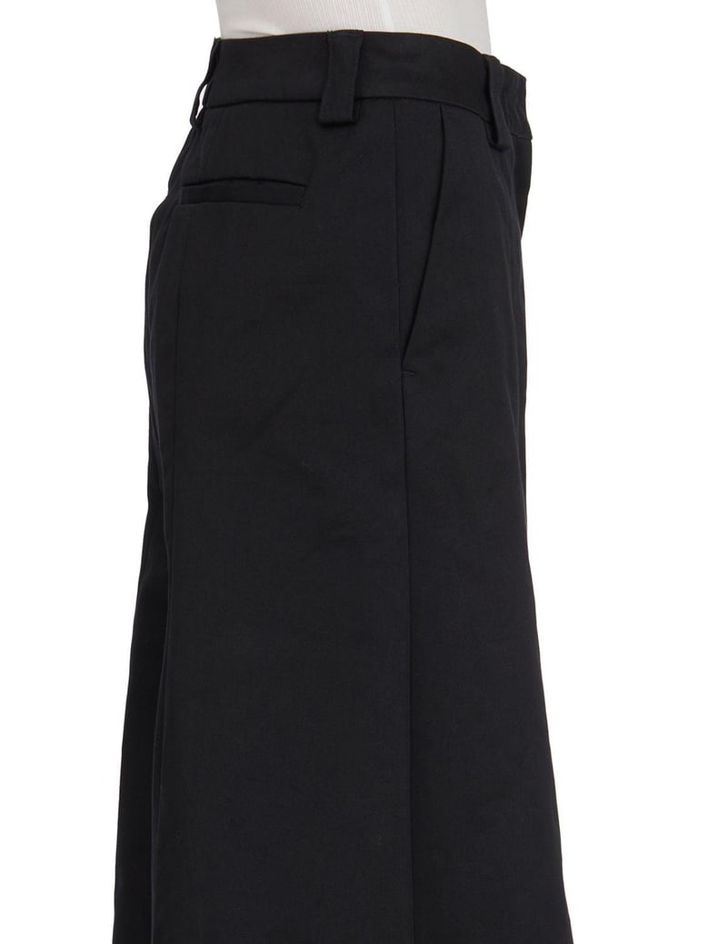 alma gabardina black trousers by Selfnex