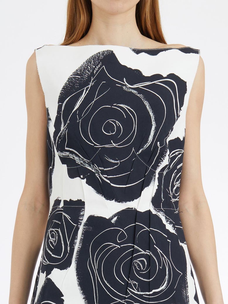 long sleeveless cotton dress by Selfnex