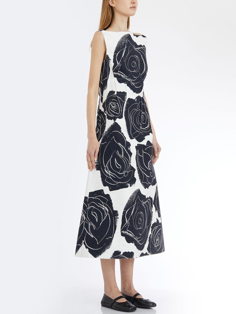 long sleeveless cotton dress by Selfnex