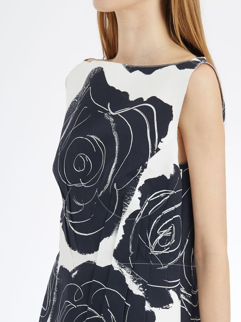 long sleeveless cotton dress by Selfnex