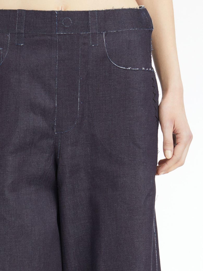 stretch denim trousers by Selfnex