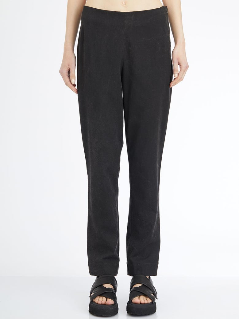 basic cotton trousers by Selfnex