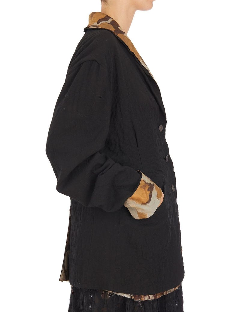 reversible jacket hand dyed by Selfnex
