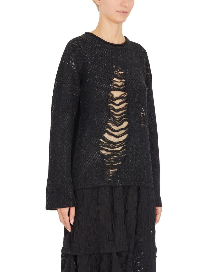 double layer sweater damaged by Selfnex