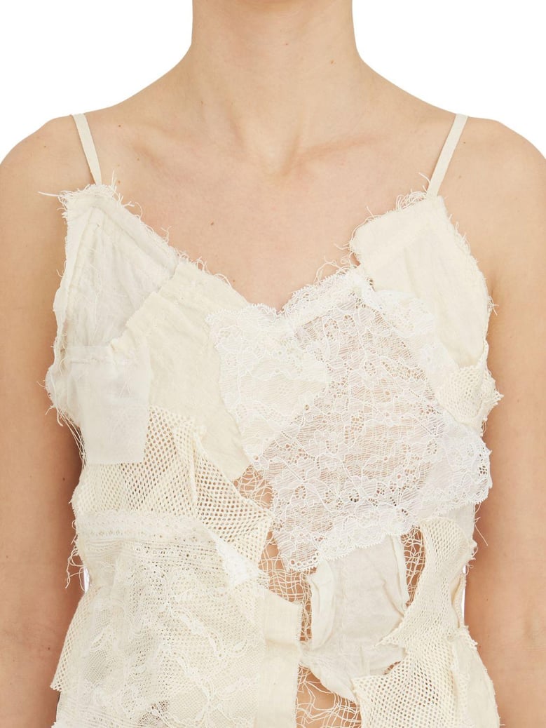 embroidered tank top by Selfnex