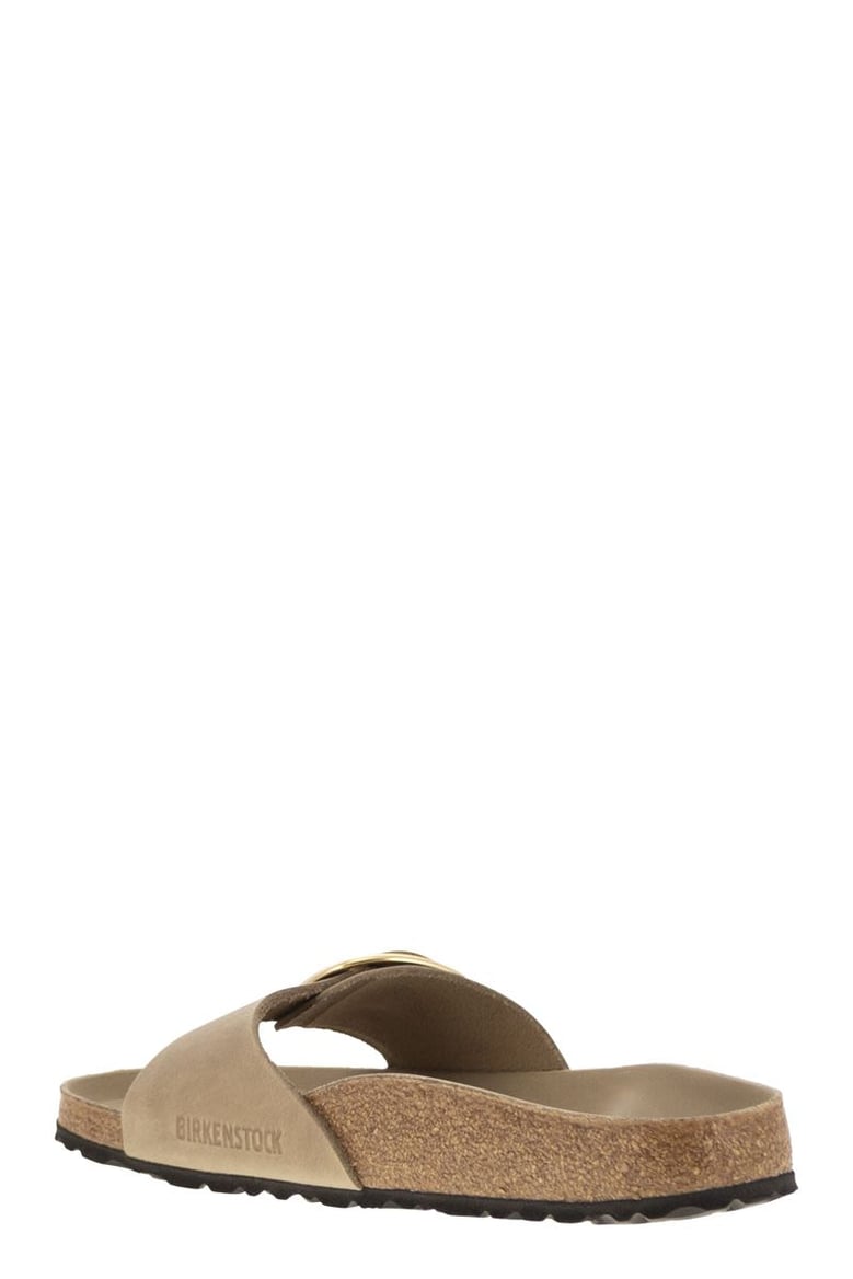 madrid big buckle - flat sandal by Selfnex