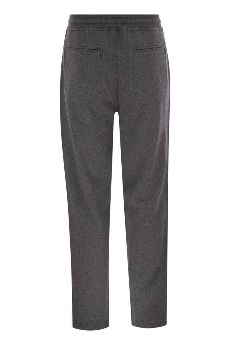 techno cotton fleece trousers by Selfnex