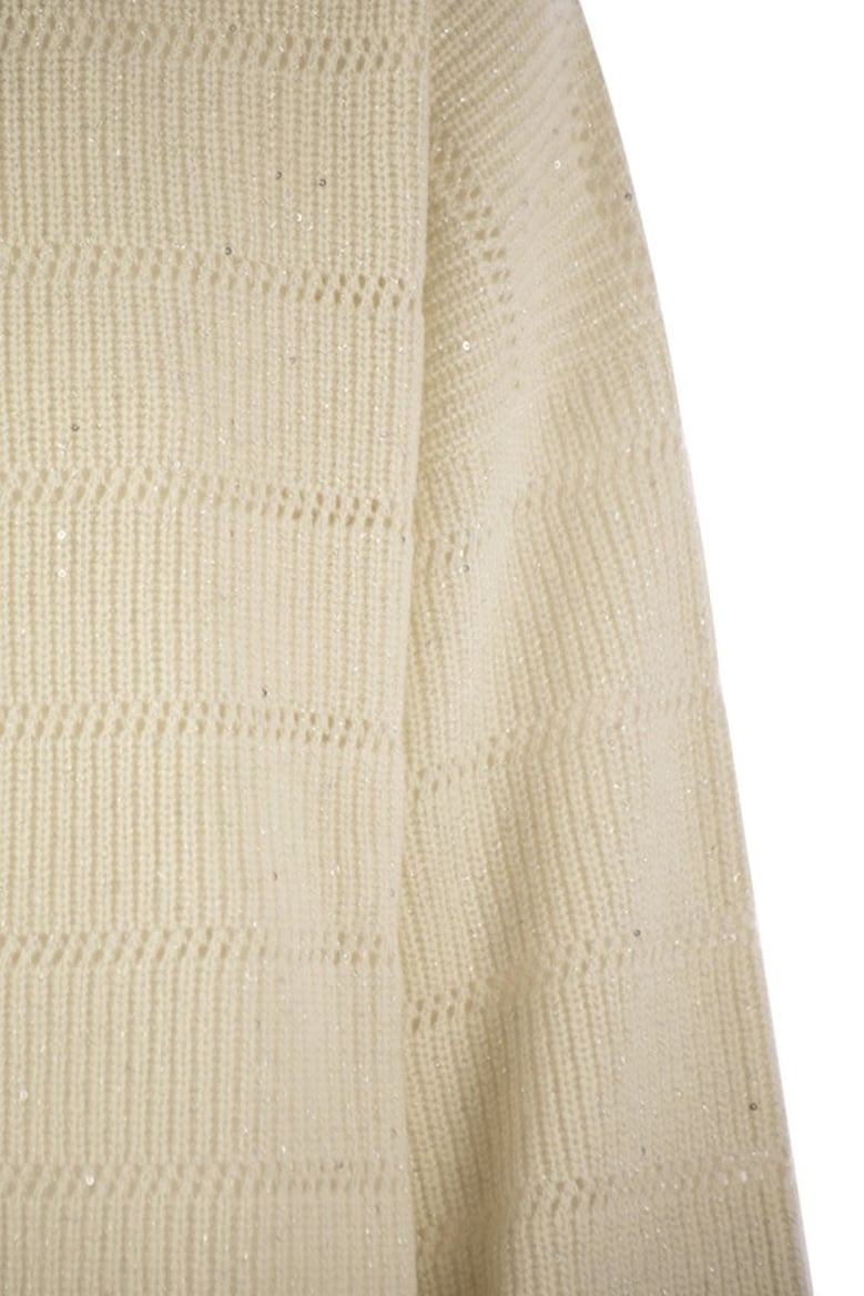 cashmere and wool crew-neck sweater by Selfnex