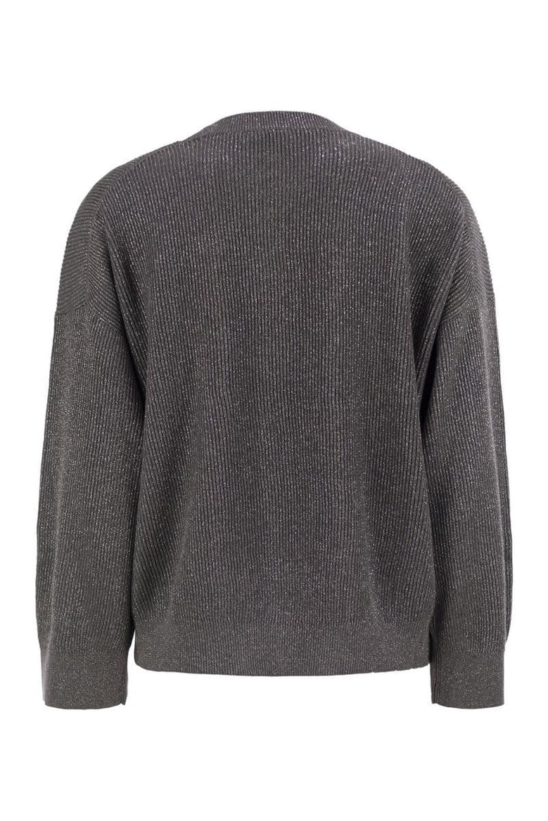 cotton and viscose rib sweater by Selfnex