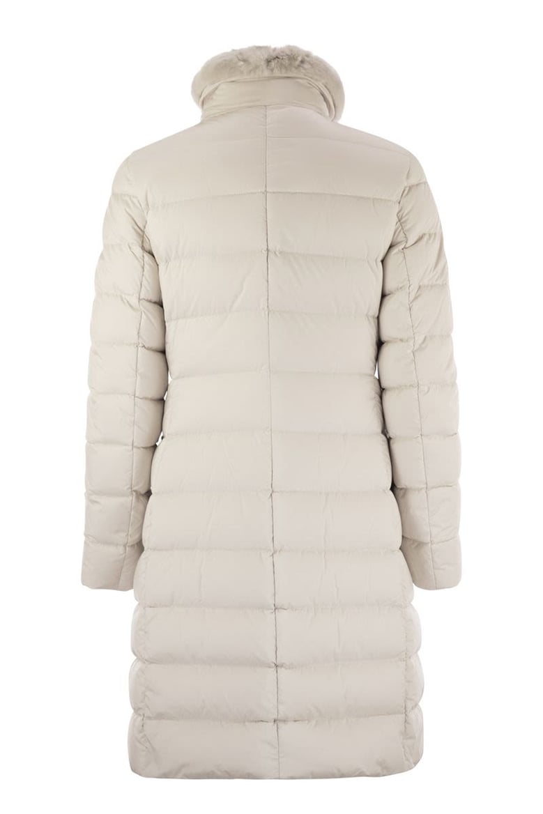 vetiver-s3 - long down jacket by Selfnex