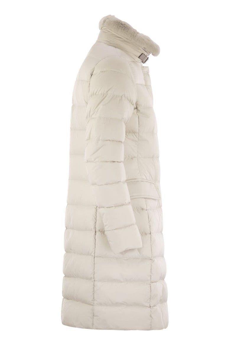 vetiver-s3 - long down jacket by Selfnex