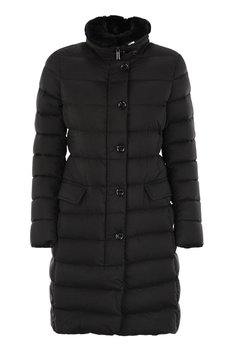 vetiver-s3 - long down jacket by Selfnex