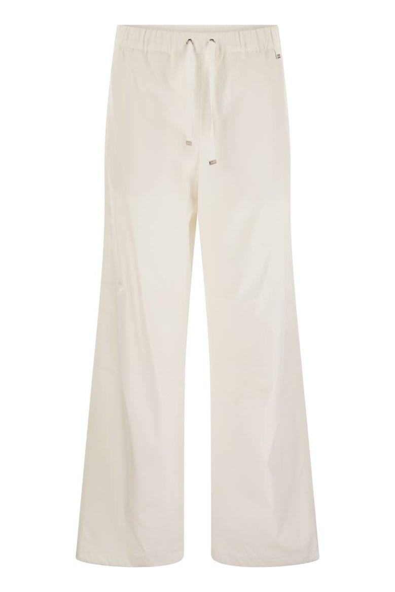 resort cotton trousers with drawstring by Selfnex