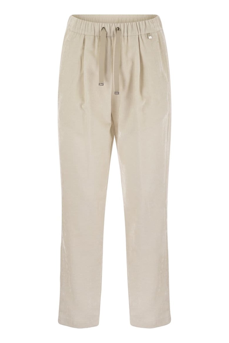 bright corduroy resort trousers by Selfnex