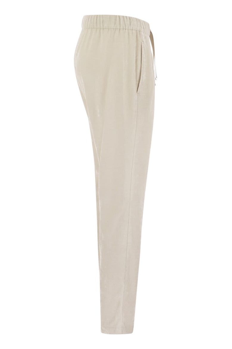 bright corduroy resort trousers by Selfnex