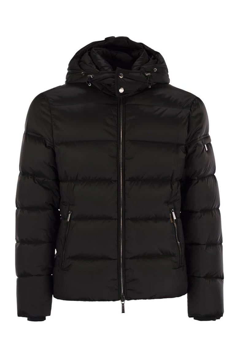 brett - hooded down jacket by Selfnex