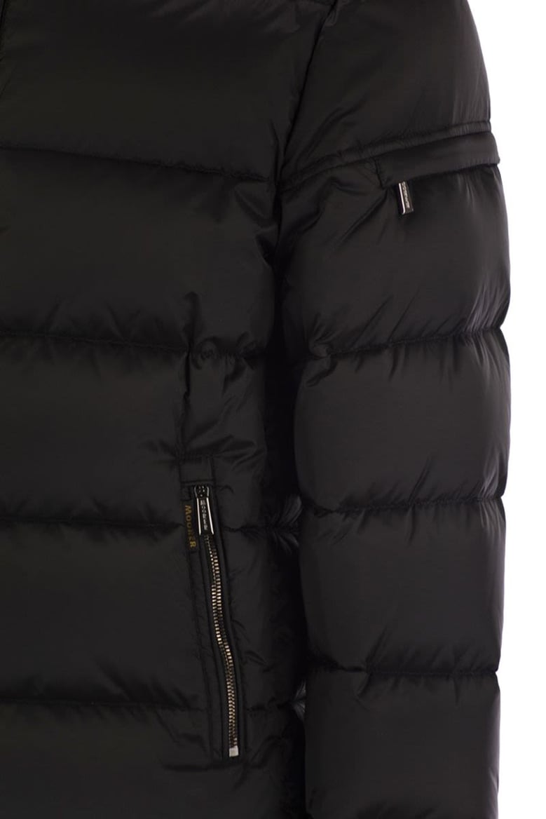 brett - hooded down jacket by Selfnex