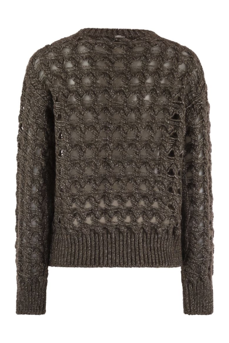 resort jumper in alpaca and wool by Selfnex