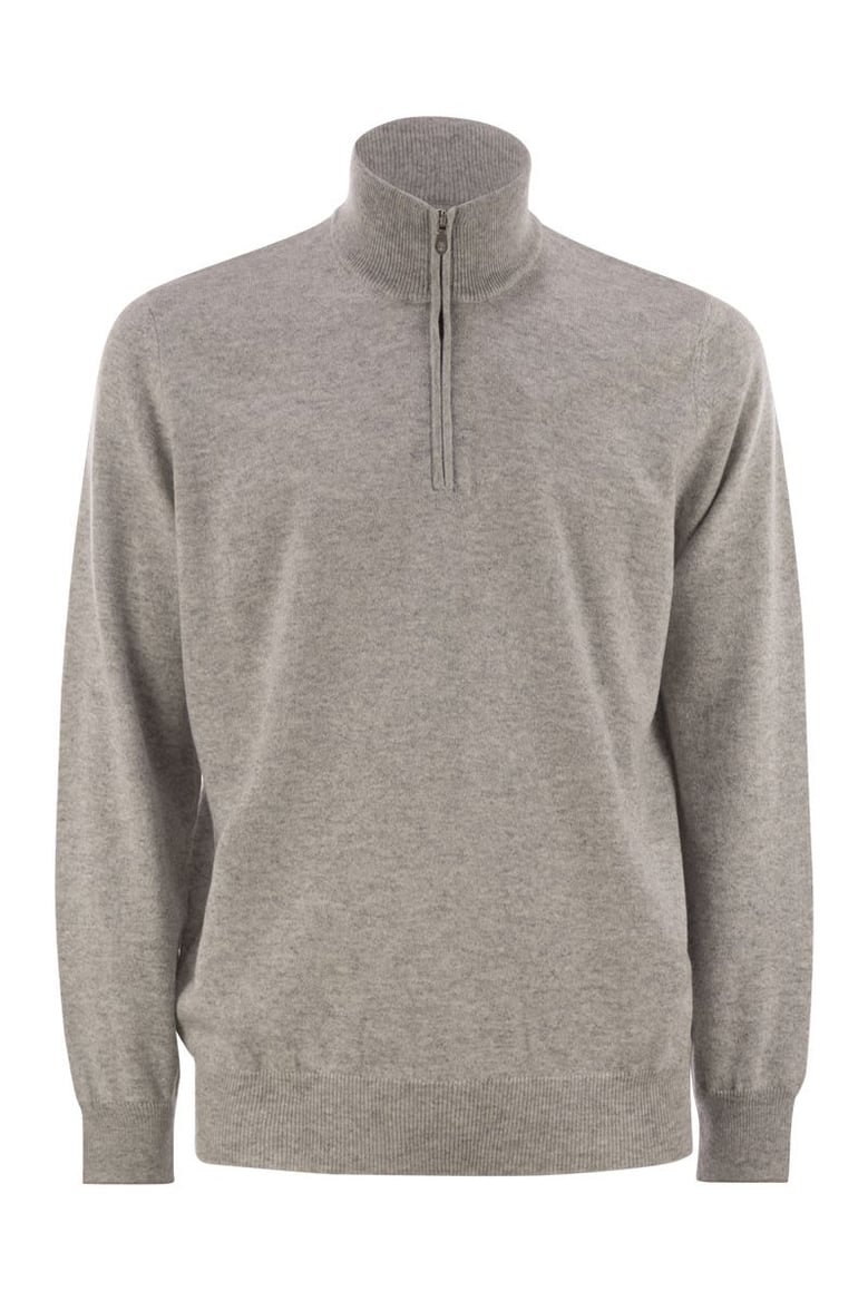 cashmere half-zip by Selfnex