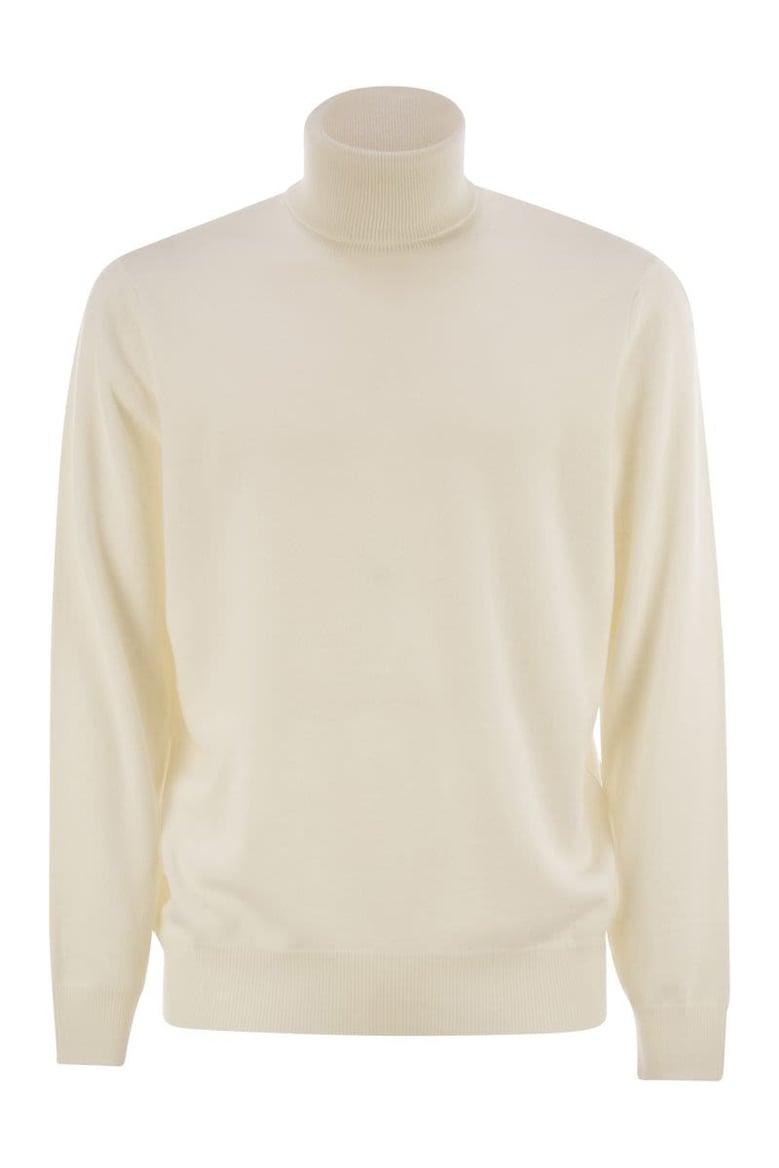 cashmere turtleneck sweater by Selfnex