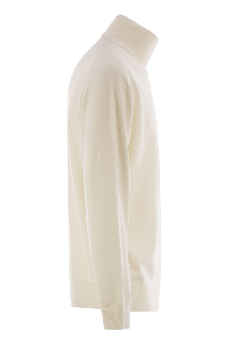 cashmere turtleneck sweater by Selfnex