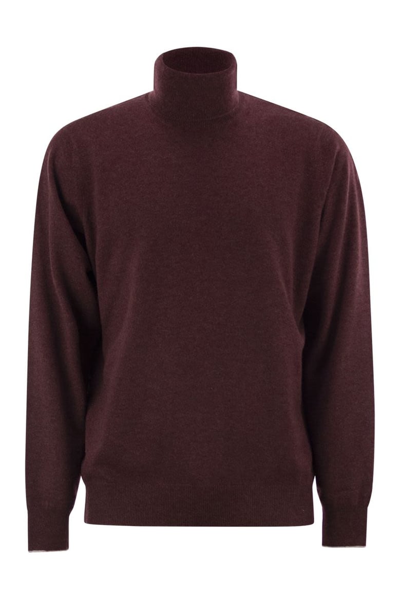 cashmere turtleneck sweater by Selfnex