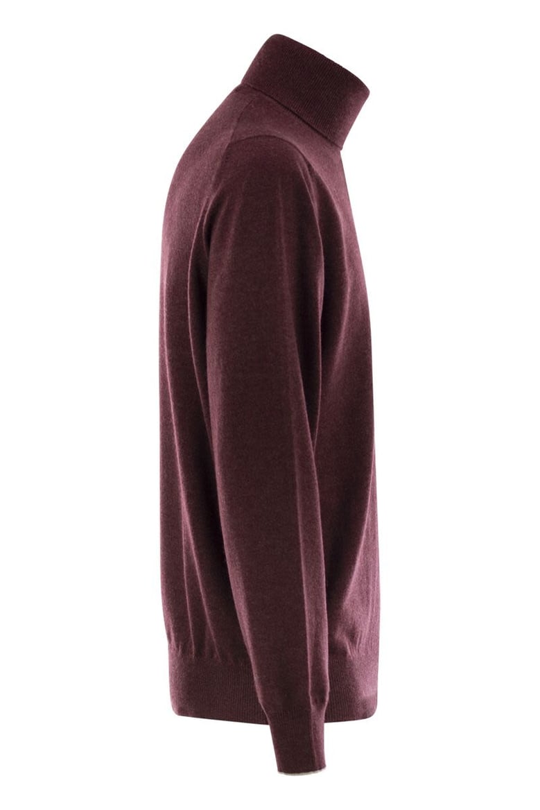 cashmere turtleneck sweater by Selfnex