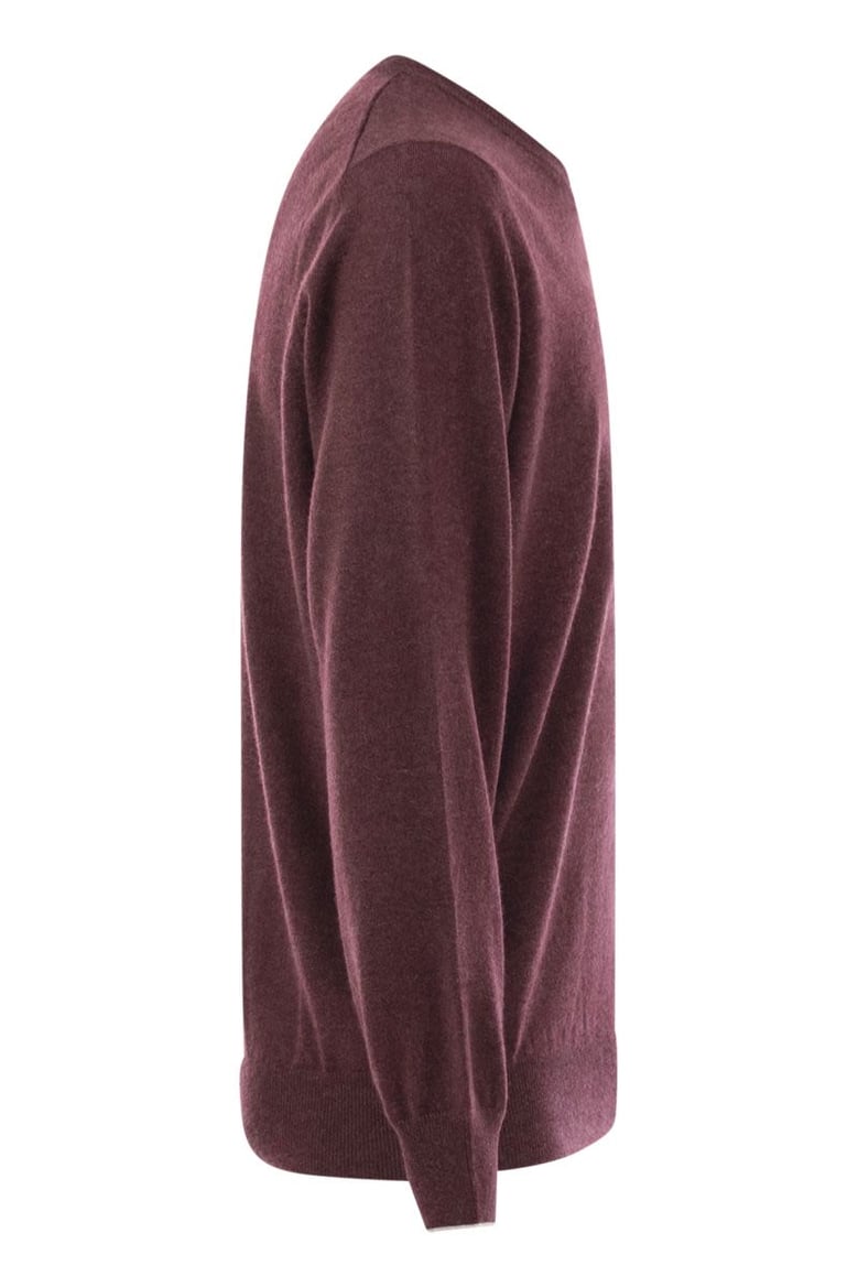 pure cashmere crew-neck sweater by Selfnex
