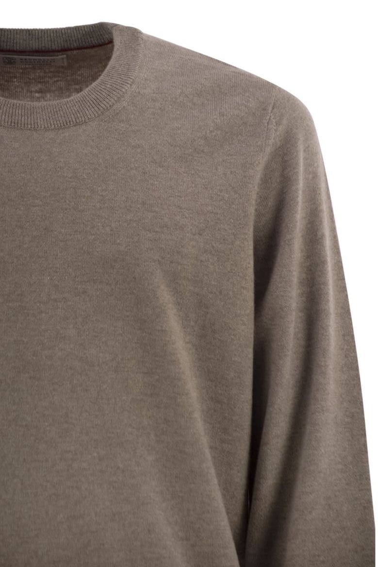pure cashmere crew-neck sweater by Selfnex