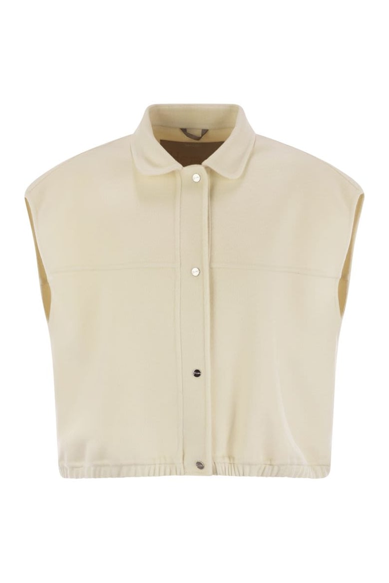 double wool waistcoat by Selfnex