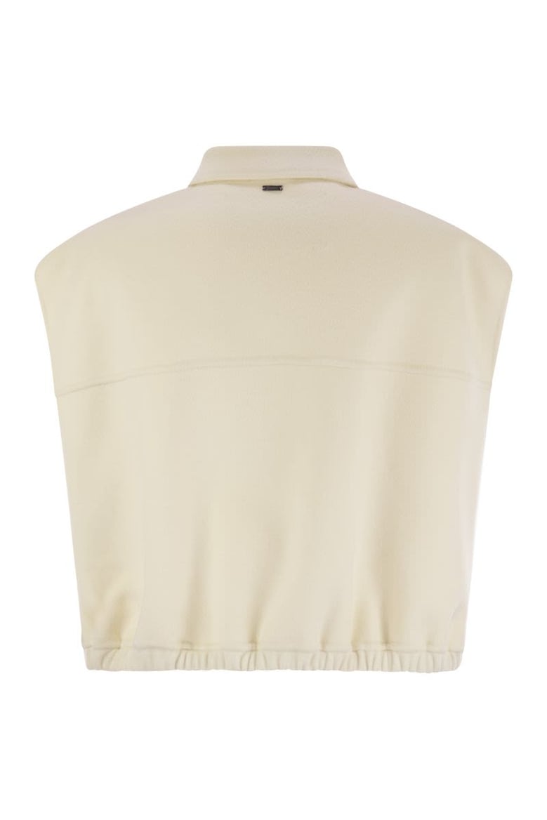 double wool waistcoat by Selfnex