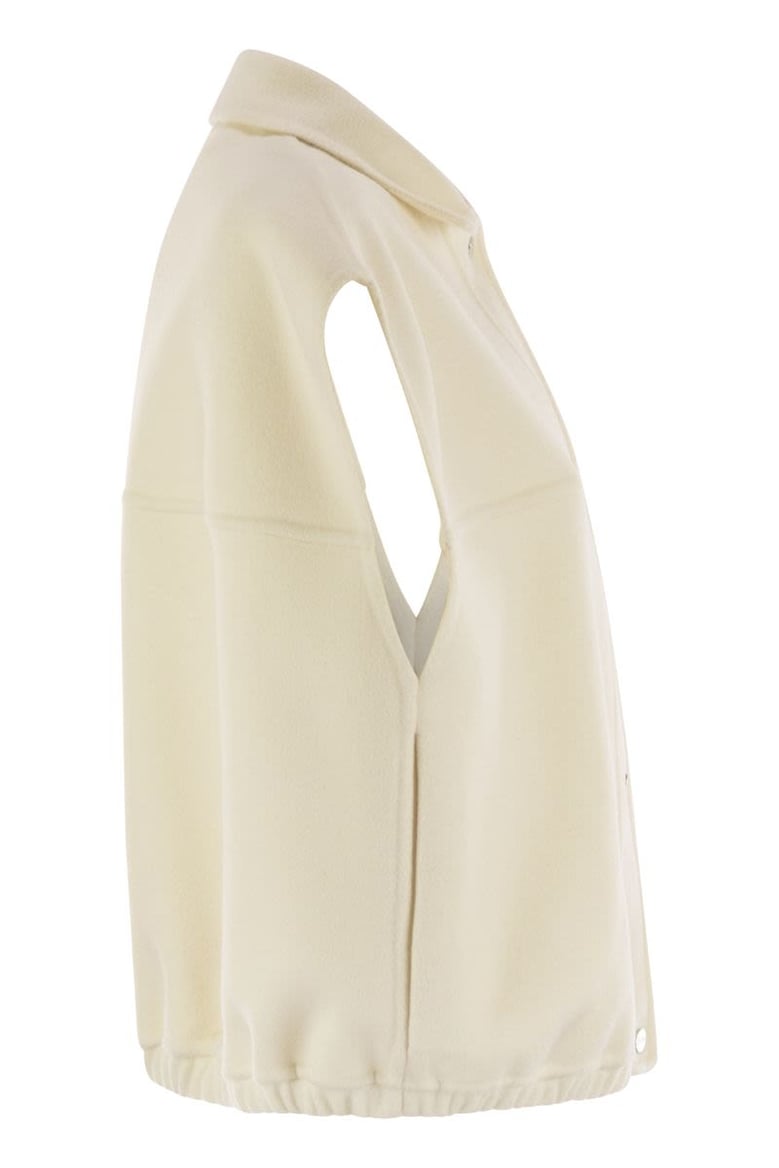 double wool waistcoat by Selfnex