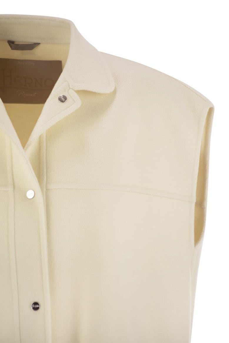 double wool waistcoat by Selfnex