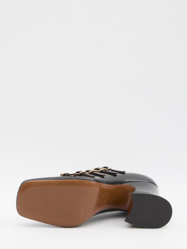 janis leather pumps by Selfnex