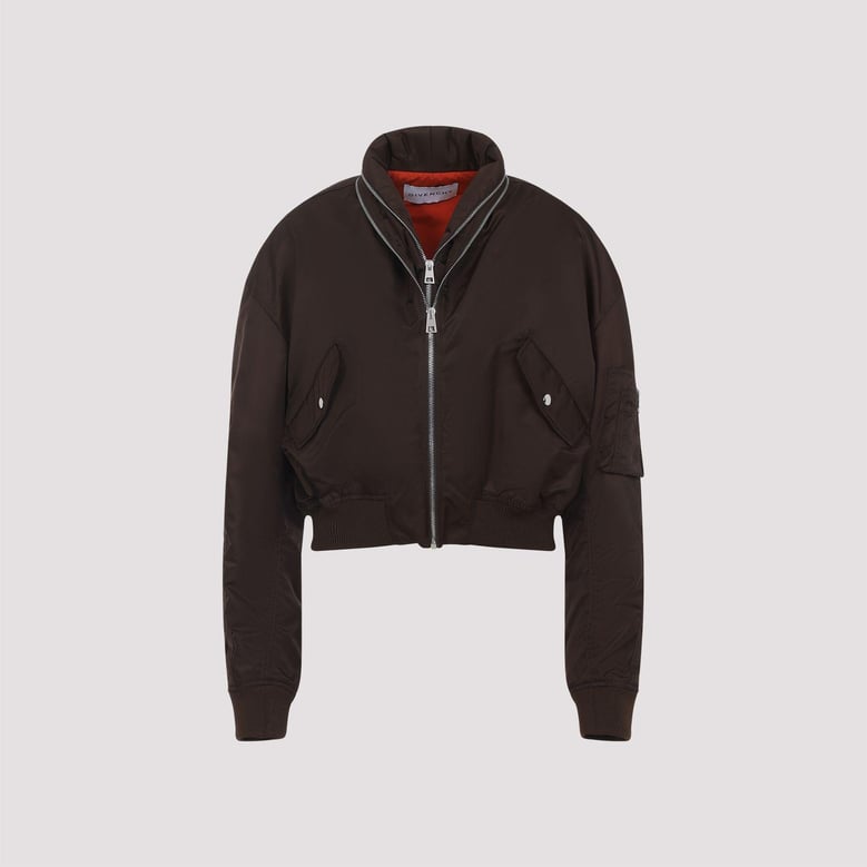 nylon bomber jacket by Selfnex